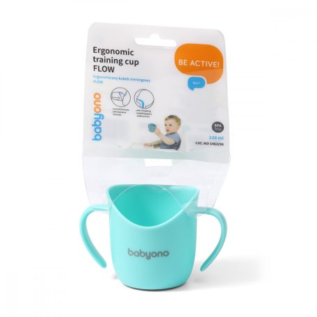  Baby Ono ergonómikus tanuló pohár 120 ml - zöld 