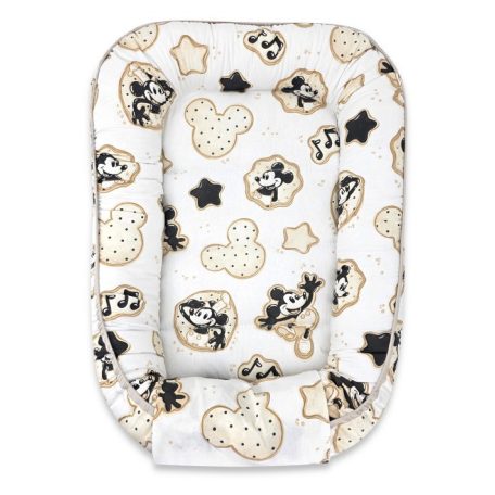 Baby Shop babafészek 55x75 cm - Mickey bézs