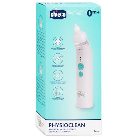 Chicco Elektromos zenélő orrszívó - 3 fokozat, 2 fej, beépített akkumulátor