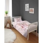 Pamut ágynemű huzat 90*120 cm - Maci rózsaszín 