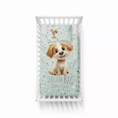 Pamut ágynemű huzat 100*135 cm - Legjobb barátja menta