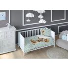 Pamut ágynemű huzat 100*135 cm - Legjobb barátja menta