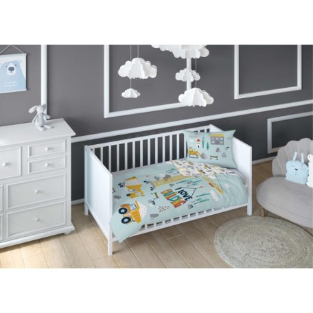 Pamut ágynemű huzat 100*135 cm - Munkagépes 