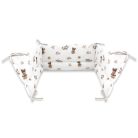 Baby Shop fejvédő kiságyba - Bézs maci