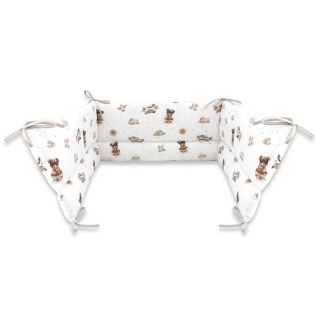 Baby Shop fejvédő kiságyba - Bézs maci