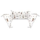 Baby Shop fejvédő kiságyba - Bézs maci