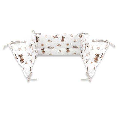 Baby Shop fejvédő kiságyba - Bézs maci