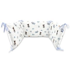 Baby Shop fejvédő kiságyba - Kék maci