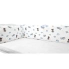 Baby Shop fejvédő kiságyba - Kék maci