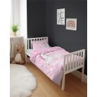 Pamut ágynemű huzat 90*120 cm - Believe in magic rózsaszín 