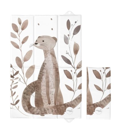 Pelenkázó alátét utazáshoz 60x40 cm - Basic Clever Otter