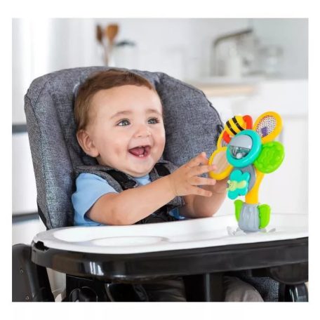 Infantino Stay & Play Sunflower tapadókorongos készségfejlesztő játék