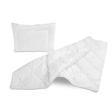 Vaganza vékony steppelt 2 részes babaágynemű 90x120 cm - fehér