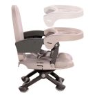 Lorelli Ego Plus székre szerelhető székmagasító - White Fluff PU Leather 