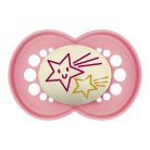 MAM Original Night 16 hó+ szilikon nyugtató cumi 2 db - Lány