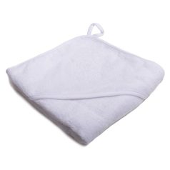   Vaganza hímzett fürdőlepedő, fürdetőkesztyűvel 80*80 cm - fehér kacsa