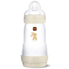 Mam 260 ml  Anti-Colic 2+ cumisüveg - Bézs nyuszi 