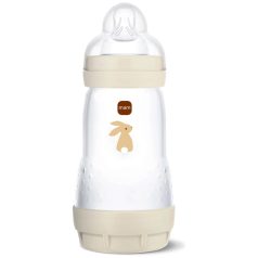Mam 260 ml  Anti-Colic 2+ cumisüveg - Bézs nyuszi 