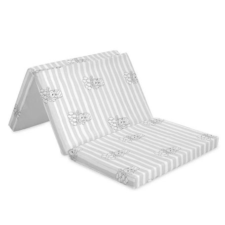 Lorelli Classic összehajtható matrac 60x120x5 - grey 