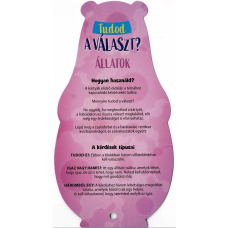 Tudod a választ? - Állatok 