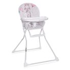 Lorelli Cookie fix etetőszék - Noble grey&pink rabbit 