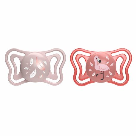 Chicco Physio Forma Light szilikon cumi 2 db, 6-16 hó rózsaszín 