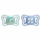 Chicco Physio Forma Light szilikon cumi 2 db, 6-16 hó zöld/kék