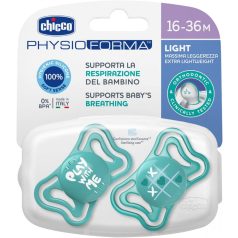   Chicco Physio Forma Light szilikon cumi 2 db, 16-36 hó - menta 