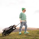 Lorelli Fiorano sport babakocsi + lábzsák - Black-klón