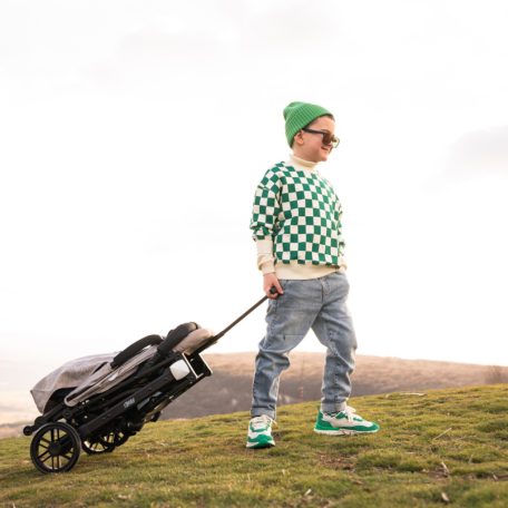 Lorelli Fiorano sport babakocsi + lábzsák - Black-klón