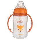 Canpol Trainig Cup Silicone cseppmentes itatópohár 320 ml - Róka 
