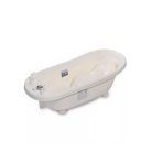 Lorelli kád leeresztő dugóval, babatartóval 88 cm + kádállvány - White