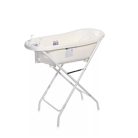 Lorelli kád leeresztő dugóval, babatartóval 88 cm + kádállvány - White