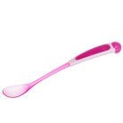 Canpol Műanyag kanál meghosszabított nyéllel 4hó+  pink