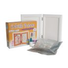 Lenyomat készítő képkeret - fehér