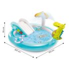 Intex Aligátoros játszómedence 201x170x84 cm