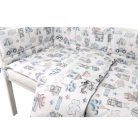 Baby Shop 3 részes ágynemű garnitúra - Kék repülő maci