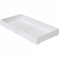  Baby Shop Basic gurulós ágyneműtartó 70*140 cm-es ágyhoz - bordázott fehér 