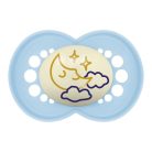 MAM Original Night 6 hó+ szilikon nyugtató cumi 2 db - kék róka/hold