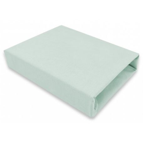 Baby Shop pamut,gumis lepedő 70*140 cm - menta
