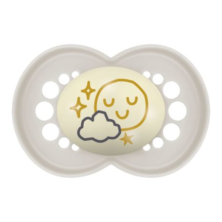 MAM Original Night 6 hó+ szilikon nyugtató cumi 2 db - Unisex