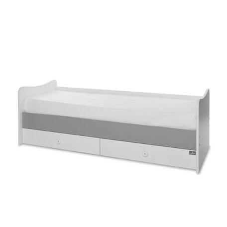 Lorelli Maxi Plus kombi ágy 70x160 - White/Stone Grey ÚJ 