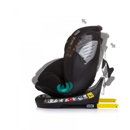 Chipolino Supreme autósülés Isofix 40-150cm - Obsidian 