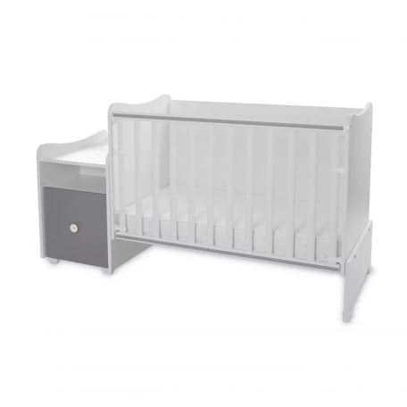 Lorelli Trend PLUS kombi ágy 70x165 - White Stone Grey ÚJ 