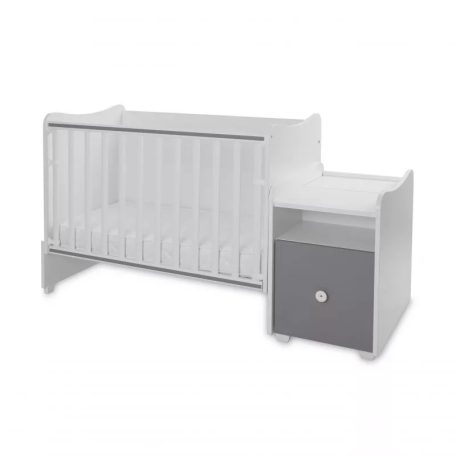 Lorelli Trend PLUS kombi ágy 70x165 - White Stone Grey ÚJ 