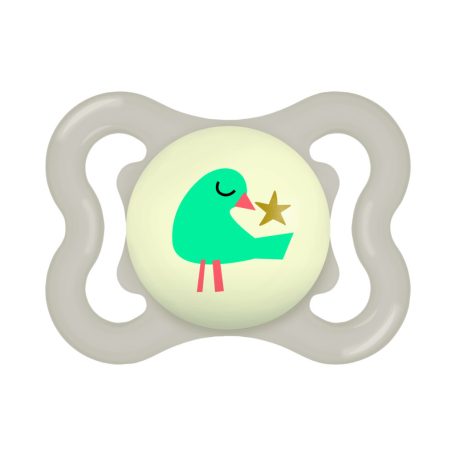 Mam Supreme Night 0-6 hó  szilikon nyugtató cumi 2 db - Unisex