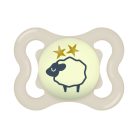 Mam Supreme Night 0-6 hó  szilikon nyugtató cumi 2 db - Unisex