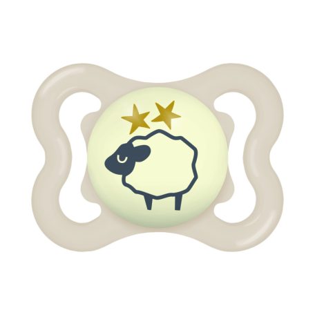 Mam Supreme Night 0-6 hó  szilikon nyugtató cumi 2 db - Unisex