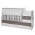 Lorelli Maxi Plus kombi ágy 70x160 - White & Caffe ÚJ