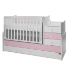 Lorelli Maxi Plus kombi ágy 70x160 - Orchid & Orchid Pink ÚJ